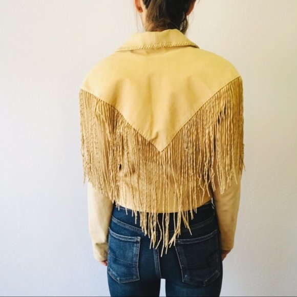 Vintage Cripple Creek Fringe Western Jacket M - Picture 4 of 12